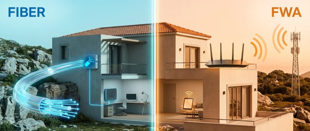 Starlink vs Fiber vs 5G